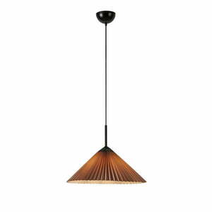 Szara lampa wisząca ø 50 cm Plisado – Markslöjd obraz