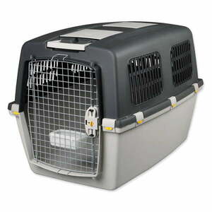 Szary transporter dla czworonoga 92x64 cm Trixie Gulliver 6 M-L – Plaček Pet Products obraz