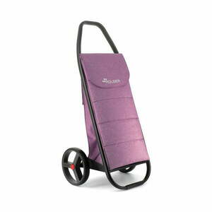 Torba na zakupy na kółkach 53 l Com Tweed Polar Black Tube – Rolser obraz