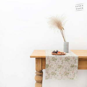 Lniany bieżnik 40x200 cm Botany – Linen Tales obraz