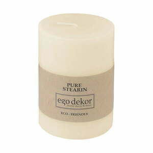 Śmietankowobiała świeczka Eco candles by Ego dekor Friendly, 37 h obraz