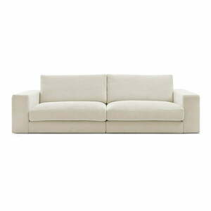 Beżowa sztruksowa sofa 274 cm Leonard – Bobochic Paris obraz
