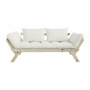 Sofa rozkładana z jasnobeżowym pokryciem Karup Design Bebop Natural obraz
