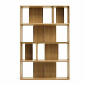 Modułowy system półek w dekorze dębu 6 szt. 101x152 cm Litto – Kave Home obraz