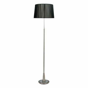 Lampa stojąca w czarno-srebrnym kolorze (wysokość 146 cm) Dera – Candellux Lighting obraz