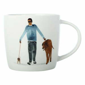 Biały porcelanowy kubek 400 ml Little Dog – Maxwell & Williams obraz