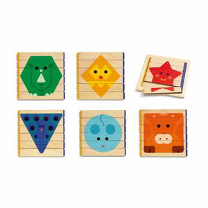 Dziecięce drewniane puzzle Djeco Animale obraz