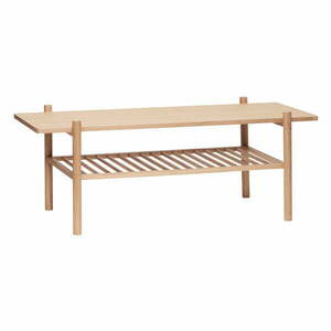 Stolik w dekorze dębu 57x120 cm Acorn – Hübsch obraz
