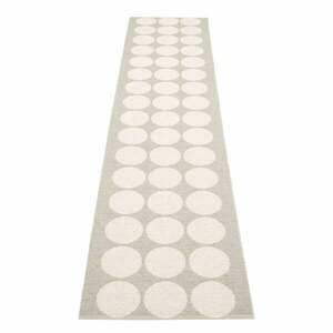 Beżowo-kremowy chodnik odpowiedni na zewnątrz 70x320 cm Hugo Linen Vanilla – Pappelina obraz