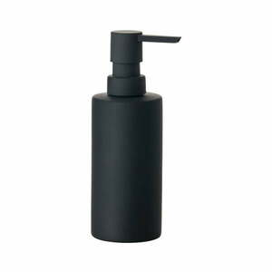 Czarny ceramiczny dozownik do mydła 250 ml Solo − Zone obraz
