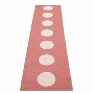 Jasnoczerwony chodnik odpowiedni na zewnątrz 70x280 cm Vera Pop Blush – Pappelina obraz