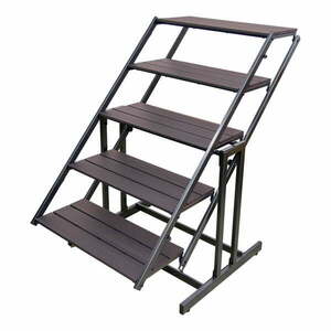 Metalowo-plastikowy kwietnik Tabora – Garden Pleasure obraz