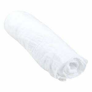 Muślinowe prześcieradło dziecięce do łóżeczka z gumką 70x140 cm – Bébé Douceur obraz
