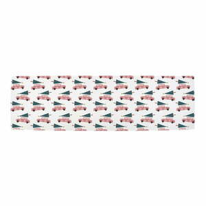 Bawełniany bieżnik ze świątecznym motywem 40x140 cm Christmas Ride – Butter Kings obraz