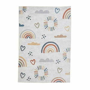 Kremowy dywan dziecięcy 80x150 cm Vida Kids Rainbow – Think Rugs obraz