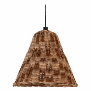 Rattanowy abażur w naturalnym kolorze ø 60 cm Calvia – Kave Home obraz
