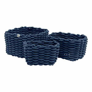 Tekstylne koszyki zestaw 3 szt. 30x25x19 cm Tom Tailor – Wenko obraz