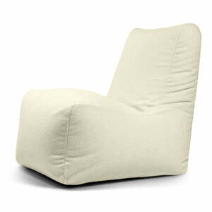 Kremowy worek do siedzenia z materiału bouclé Seat Lounge – SLOWDOWN obraz