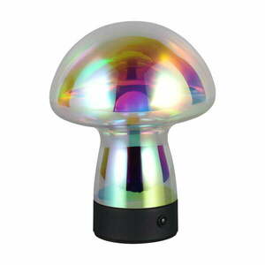 Lampa stołowa LED ze szklanym kloszem (wysokość 18 cm) Dooley – Trio obraz