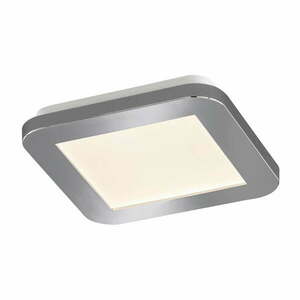 Szara lampa sufitowa LED 17x17 cm Gotland – Fischer & Honsel obraz