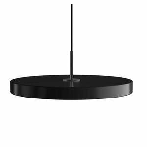 Czarna lampa wisząca LED ze ściemniaczem i metalowym kloszem ø 43 cm Asteria Plus Medium – UMAGE obraz