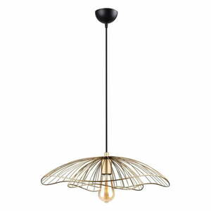 Lampa wisząca w kolorze złota Squid Lighting Root, wys. 111 cm obraz