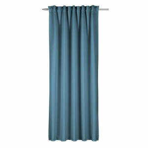Niebieska zasłona termiczna częściowo zaciemniająca (dimout) 135x245 cm Jeans – Sehlbach obraz