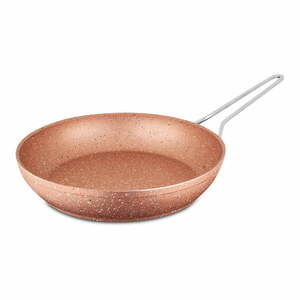 Różowa aluminiowa patelnia Güral Porselen Classic, ø 28 cm obraz
