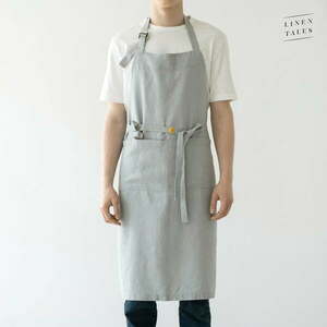 Lniany fartuch Chef – Linen Tales obraz