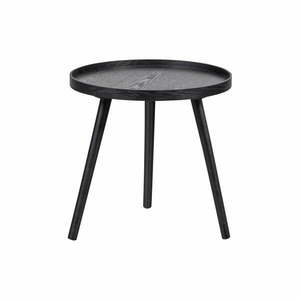 Czarny stolik WOOOD Mesa, ø 45 cm obraz