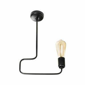 Czarna metalowa lampa wisząca Opviq lights Penelope obraz