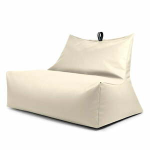 Beżowy worek do siedzenia z imitacji skóry Icy Sofa – So Soft? obraz