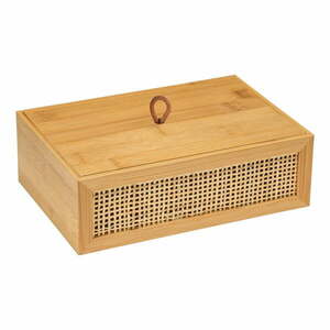 Bambusowy organizer łazienkowy Wenko Allegre, 22x7 cm obraz