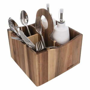 Drewniany stojak na przybory kuchenne Wooden – Orion obraz