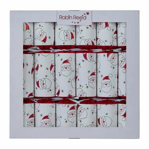 Crackery świąteczne zestaw 6 szt. Santa Game Cards – Robin Reed obraz