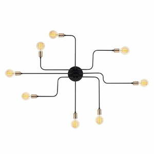 Kinkiet w czarno-brązowym kolorze Truva – Opviq lights obraz
