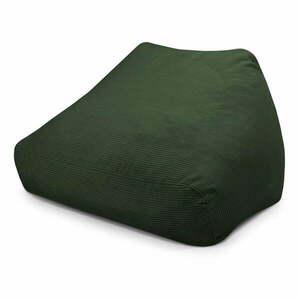 Zielony sztruksowy worek do siedzenia Sofa Snug – SLOWDOWN obraz