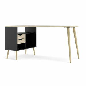 Biurko w dekorze dębu 145x81 cm Oslo – Tvilum obraz