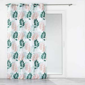 Biało-zielona zasłona 140x280 cm Belline – douceur d'intérieur obraz