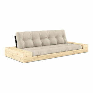 Beżowa rozkładana sofa 244 cm Base – Karup Design obraz
