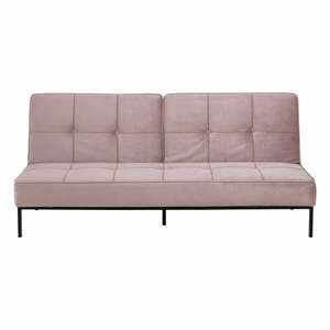 Różowa rozkładana sofa Actona Perugia obraz