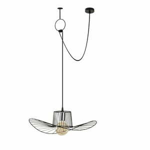 Czarna lampa wisząca Opviq lights Tel Chain obraz
