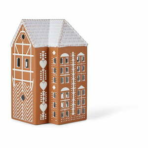 Kamionkowy świecznik na świeczkę typu tealight Gingerbread Lighthouse – Kähler Design obraz