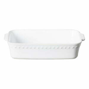 Białe kamionkowe naczynie do zapiekania Costa Nova Pearl, 27x17 cm obraz