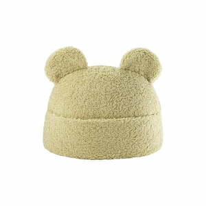 Zielona poduszka na sofę dziecięcą z materiału bouclé Teddy Pouch – Wigiwama obraz