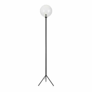 Czarna lampa stojąca Markslöjd Andrew Floor Black obraz
