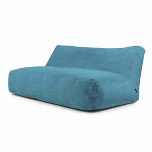 Niebieski sztruksowy worek do siedzenia Sofa Tube 190 – SLOWDOWN obraz