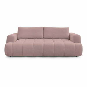 Różowa rozkładana/ze schowkiem sofa 251 cm Fuji – Bobochic Paris obraz