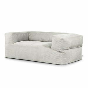 Kremowy sztruksowy worek do siedzenia Sofa MooG – SLOWDOWN obraz