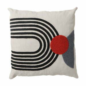 Lniana poduszka dekoracyjna 43x43 cm – Mioli Decor obraz
